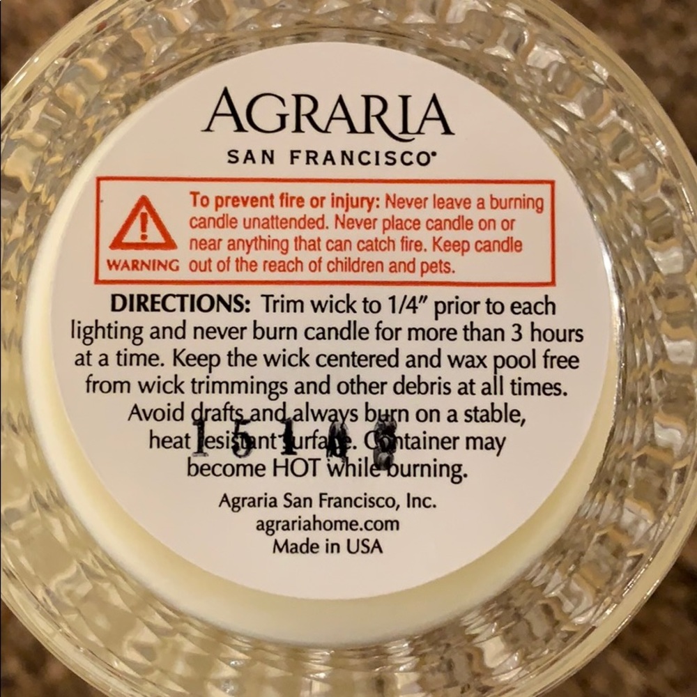 Agraria candle, mediterranean jasmine - Picture 7 of 14